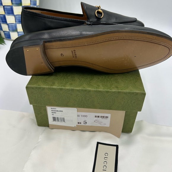Women’s Gucci horse bit Jordan loafers size 42 made in Italy - Picture 7 of 9